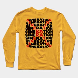 Generation X Long Sleeve T-Shirt